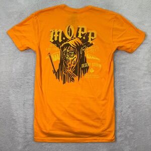 NEW Zero Foxtrot T Shirt Mens Medium Orange Skull MOPP Reaper Desert Storm Gun